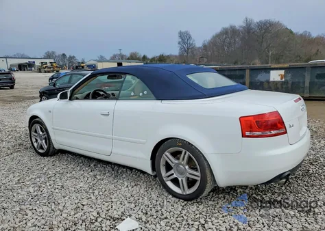 2008 Audi A4 2.0T Cabriolet z USA, uszkodzony, nr VIN WAUAF48H28K013463